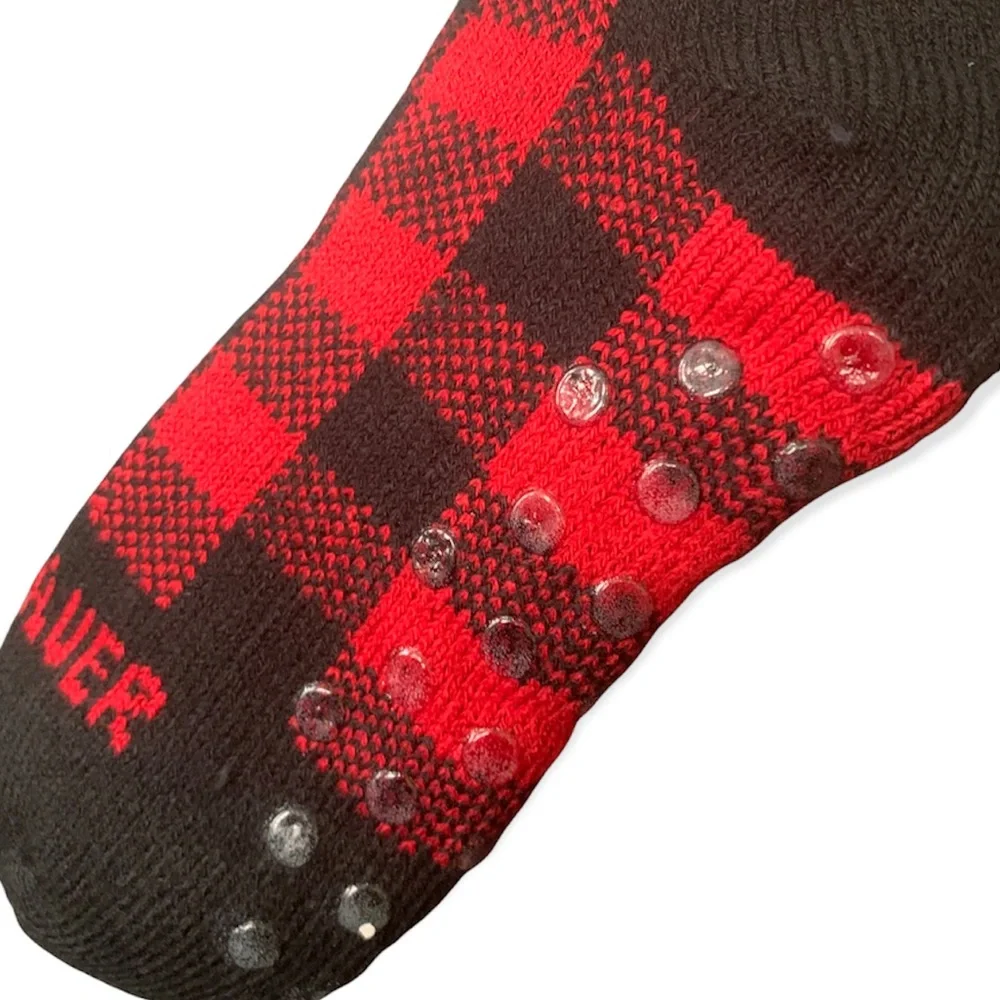 Eddie Bauer Buffalo Plaid Cabin Socks